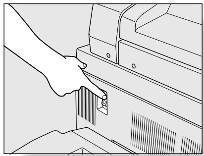 KONICA MINOLTA 7045 - Turn OFF the main power switch. - 1