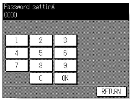 KONICA MINOLTA 7045 - Password Setting - 1