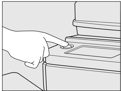 KONICA MINOLTA 7045 - Turn ON the power switch. - 1