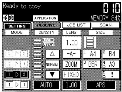 KONICA MINOLTA 7045 - When completed, touch EXIT - 1