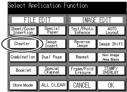 KONICA MINOLTA 7045 - Touch Chapter on the Application Selection Screen. - 1