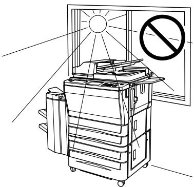 KONICA MINOLTA 7045 - CAUTION: VENTILATION - 2