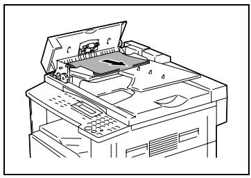 KONICA MINOLTA 7216 - To clear a misfeed in the ADF (DF-218) - 2