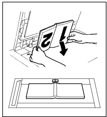 KONICA MINOLTA 7216 - Positioning books on the Original Glass - 1