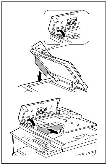 KONICA MINOLTA 7216 - To clear a misfeed in the ADF (DF-218) - 4