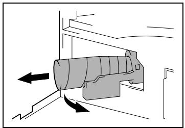 KONICA MINOLTA 7216 - To replace the toner bottle - 2