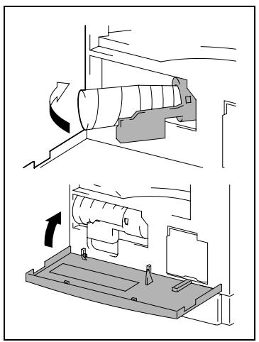 KONICA MINOLTA 7216 - To replace the toner bottle - 5
