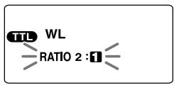 KONICA MINOLTA 5600D - Réglage du ratio de puissance (puissance différente d'un flash à l'autre) - 5