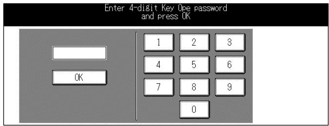 KONICA MINOLTA 7145 NETWORK SCANNER - If there is a password set, then enter accordingly using the [0] ~ [9] keys on the control panel. - 1