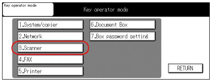 KONICA MINOLTA 7145 NETWORK SCANNER - Touch the [OK] key. - 1