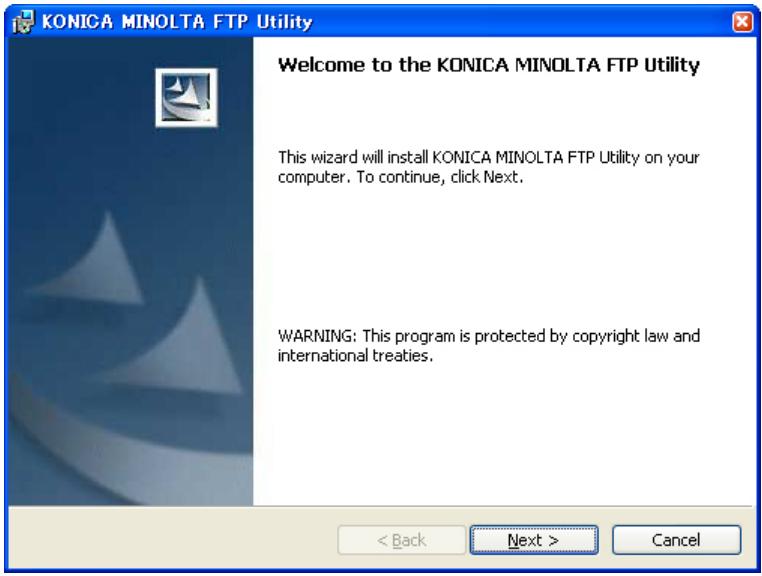 KONICA MINOLTA BIZHUB 200 - Installing the Software - 1