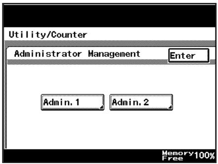 KONICA MINOLTA BIZHUB 250 PRINT - Administrator settings - 4
