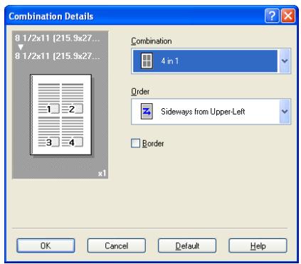 KONICA MINOLTA BIZHUB 250 PRINT - Printing multiple pages on one page (N in 1) - 1