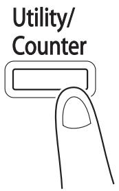 KONICA MINOLTA BIZHUB 250 PRINT - Printer settings on the control panel - 1