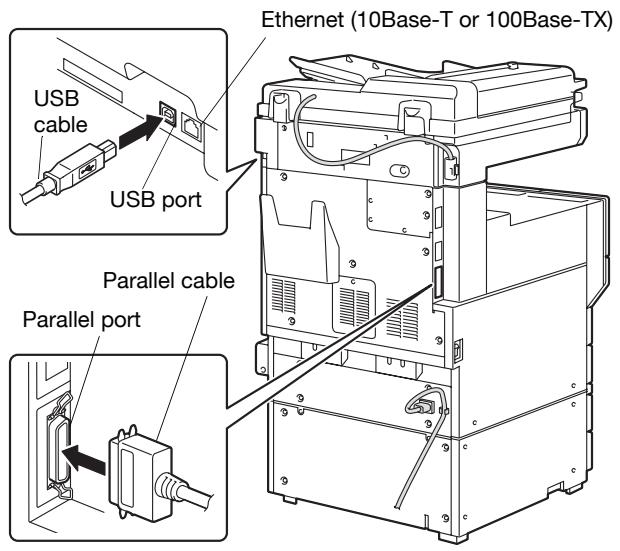 KONICA MINOLTA BIZHUB 250 PRINT - Connection diagram - 1