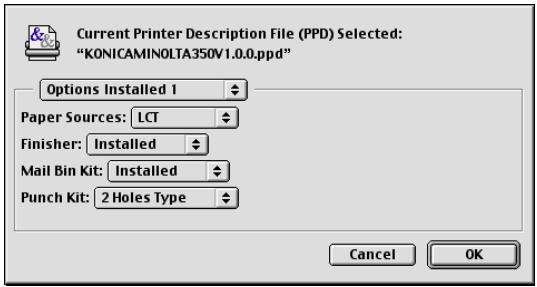 KONICA MINOLTA BIZHUB 250 PRINT - For Mac OS 9.2 - 2