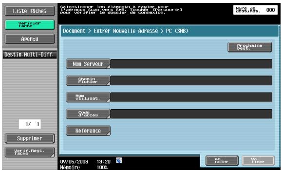 KONICA MINOLTA BIZHUB 361 - Saisie directe – Fax Adresse IP - 2
