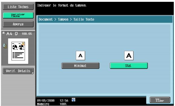 KONICA MINOLTA BIZHUB 361 - Taille Texte - 1