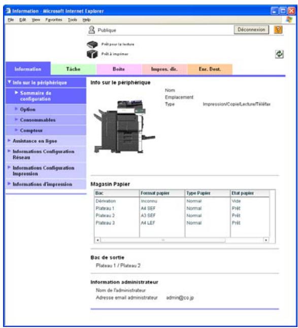 KONICA MINOLTA BIZHUB 361 - Information - 1