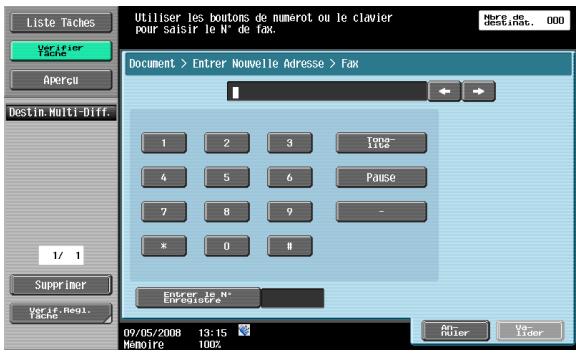 KONICA MINOLTA BIZHUB 361 - Saisie directe – Fax - 1