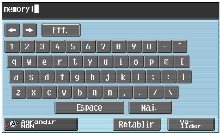 KONICA MINOLTA BIZHUB 361 - Agrandir le clavier - 1
