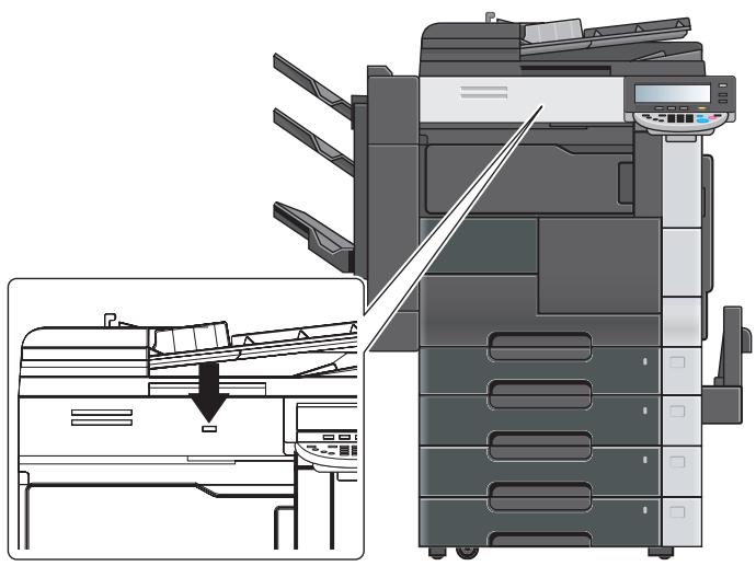 KONICA MINOLTA BIZHUB 361 - Connector une mémoire externe - 1