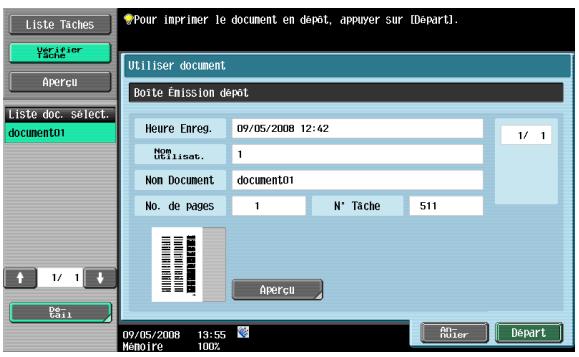 KONICA MINOLTA BIZHUB 361 - Boîte Utilisateur Émission dépôt (boîte Système) - 1