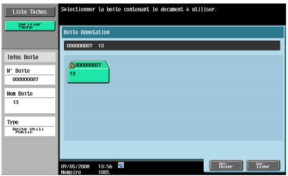 KONICA MINOLTA BIZHUB 361 - Écran Boîte Annotation - 1