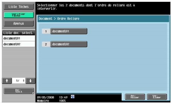 KONICA MINOLTA BIZHUB 361 - Sélectionnez les documents. - 3
