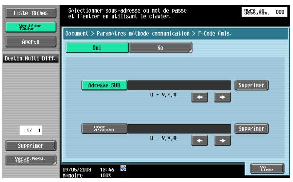 KONICA MINOLTA BIZHUB 361 - Émission F-code - 1
