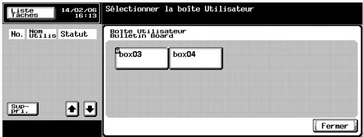 KONICA MINOLTA BIZHUB 500 - Boîte Utilisateur Bulletin Board - 2