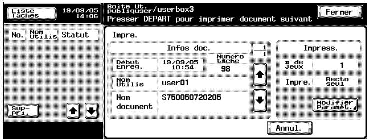 KONICA MINOLTA BIZHUB 500 - Pour imprimer un document - 2