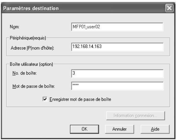 KONICA MINOLTA BIZHUB 500 - Cliquez sur [OK]. - 1