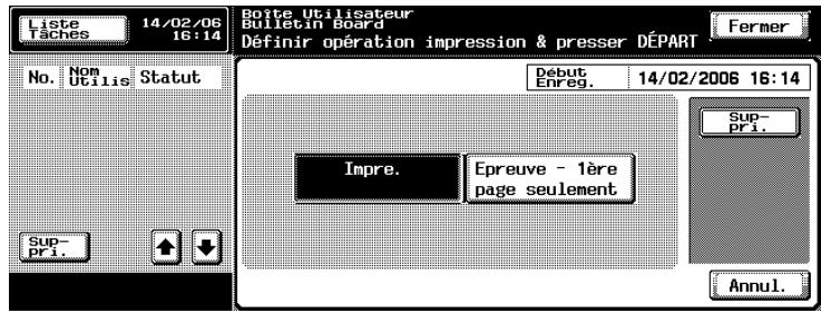 KONICA MINOLTA BIZHUB 500 - Boîte Utilisateur Bulletin Board - 4