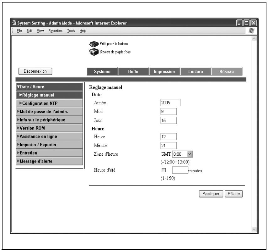KONICA MINOLTA BIZHUB 500 - Quand vous êtes connecté - 2