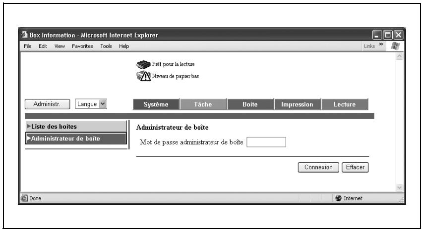 KONICA MINOLTA BIZHUB 500 - Administrateur de boîte - 1
