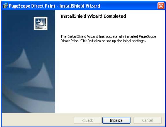 KONICA MINOLTA BIZHUB C10P - Click the [Install] button. - 1