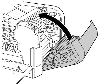 KONICA MINOLTA BIZHUB C20P - Insert the new transfer belt unit along the rails. - 3