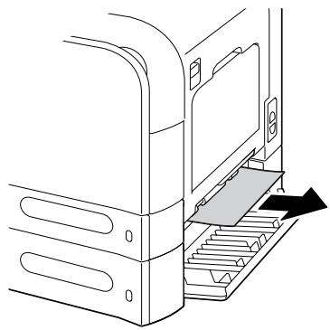 KONICA MINOLTA BIZHUB C20P - Clearing a Media Misfeed in Tray 3 - 3