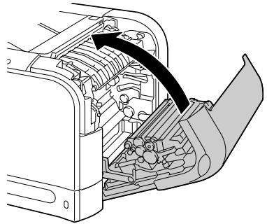 KONICA MINOLTA BIZHUB C20P - Close the right side cover. - 1