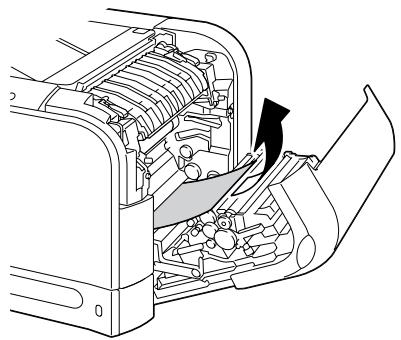 KONICA MINOLTA BIZHUB C20P - Clearing a Media Misfeed in Tray 2 - 3