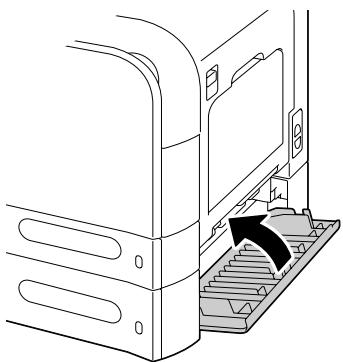 KONICA MINOLTA BIZHUB C20P - Cleaning the Media Transfer Rollers for Tray 3 - 4