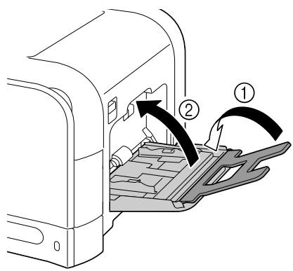 KONICA MINOLTA BIZHUB C20P - Cleaning the Media Feed Rollers (Manual Feed Tray) - 4