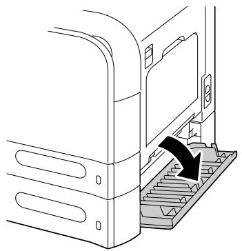 KONICA MINOLTA BIZHUB C20P - Clearing a Media Misfeed in Tray 3 - 2