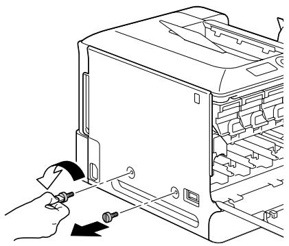 KONICA MINOLTA BIZHUB C20P - Replacing the Transfer Belt Unit - 7
