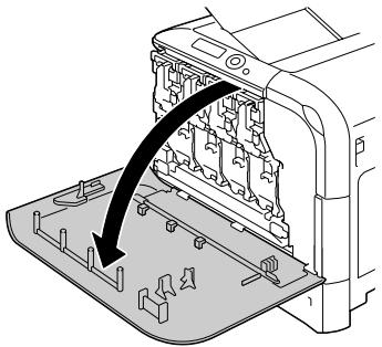 KONICA MINOLTA BIZHUB C20P - Replacing the Transfer Belt Unit - 2
