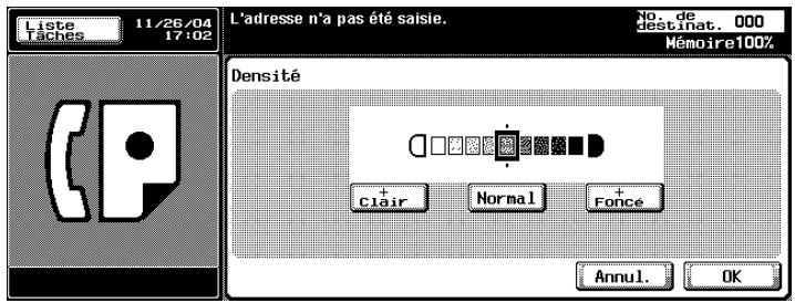 KONICA MINOLTA BIZHUB C352 - Densité - 1