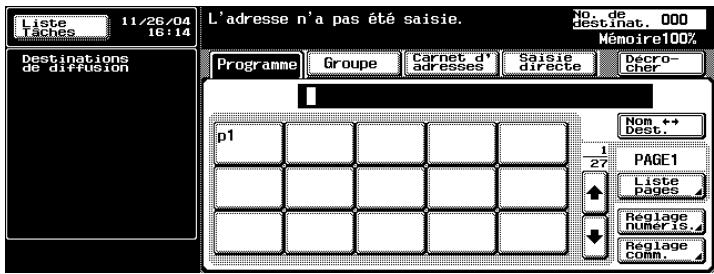 KONICA MINOLTA BIZHUB C352 - Programme - 1