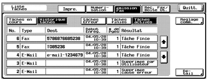 KONICA MINOLTA BIZHUB C352 - Appuyez sur [Réglage comm.]. - 1
