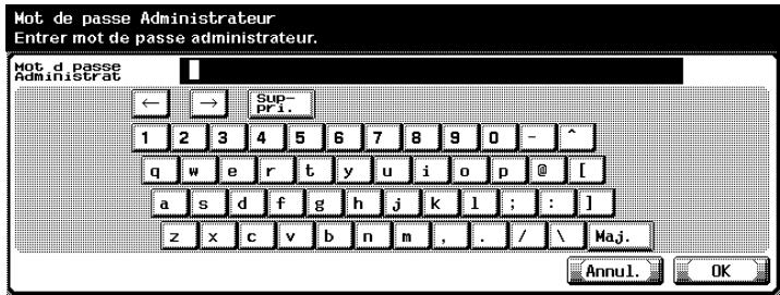 KONICA MINOLTA BIZHUB C352 - Saisie de texte - 1